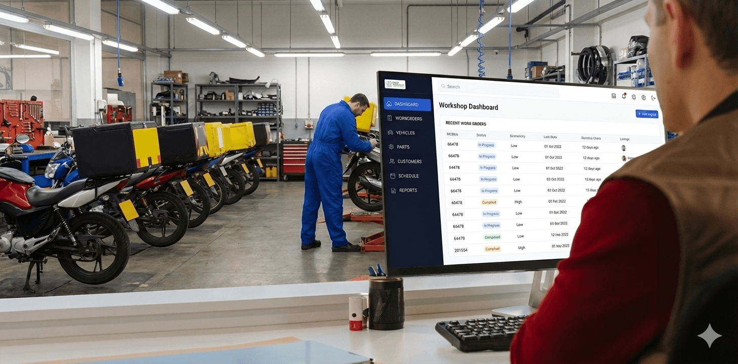 Workshop reporting dashboard